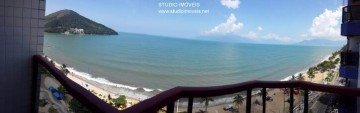 Apartamento Frente Mar na Praia Martim de Sá, locação em Caraguatatuba