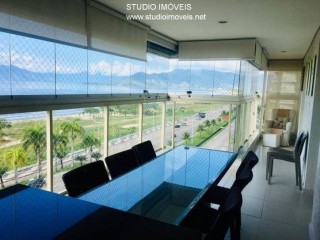 Apartamento Alto Padrão Frente Mar com Varanda Gourmet