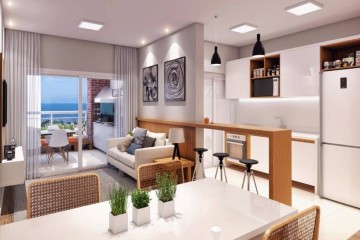 LANÇAMENTO APARTAMENTO COM 02 DORMITÓRIOS COM VARANDA GOURMET
