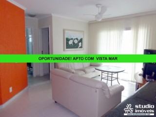 Apartamento frente mar, com linda vista para a Praia da Massaguaçu