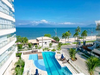 Apartamento 3 dormitórios (1suite) 2 vagas - VISTA MAR - Praia Martim de Sá