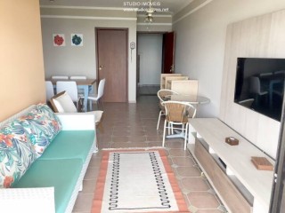 Apartamento frente mar na praia da Massaguaçu
