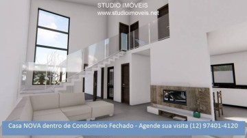 CASA EM CONDOMÍNIO FECHADO - PRAIA MASSAGUAÇU