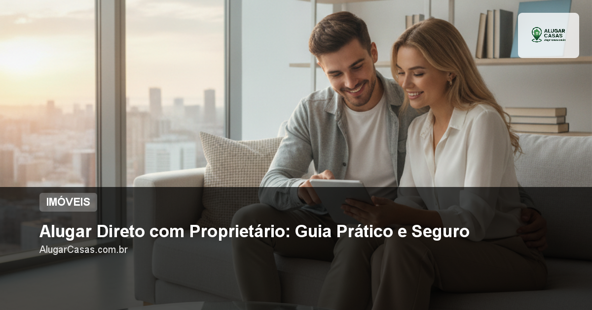 Alugar Direto com Proprietário: Guia Prático e Seguro