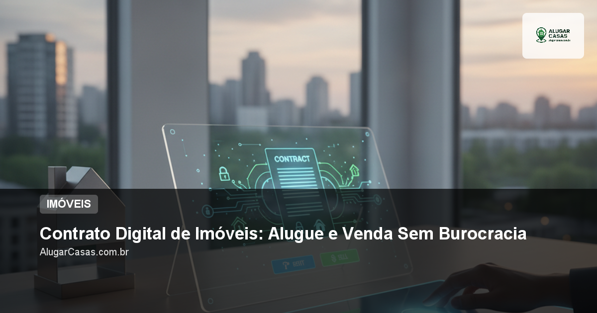 Contrato Digital de Imóveis: Alugue e Venda Sem Burocracia