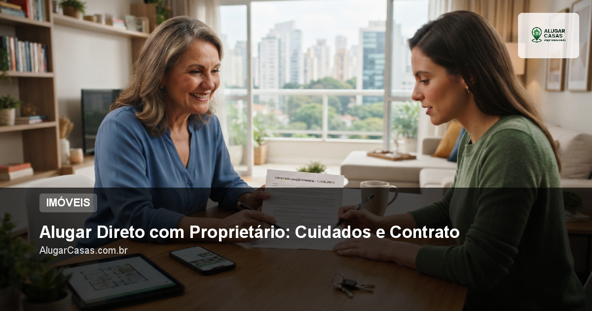 Alugar Direto com Proprietário: Guia de Aluguel Seguro