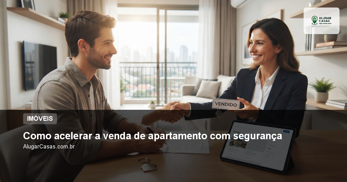 Como acelerar a venda de apartamento com segurança