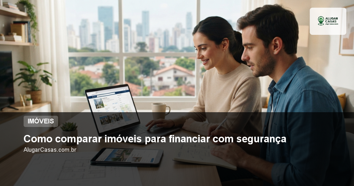 Como comparar imóveis para financiar com segurança