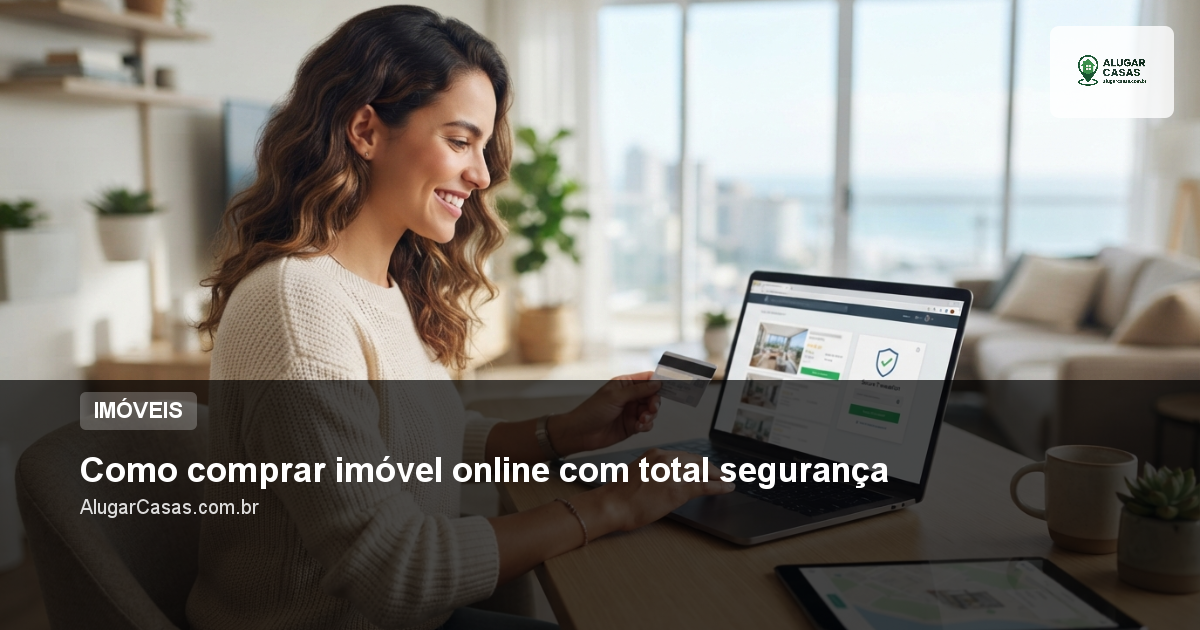 Como comprar imóvel online com total segurança