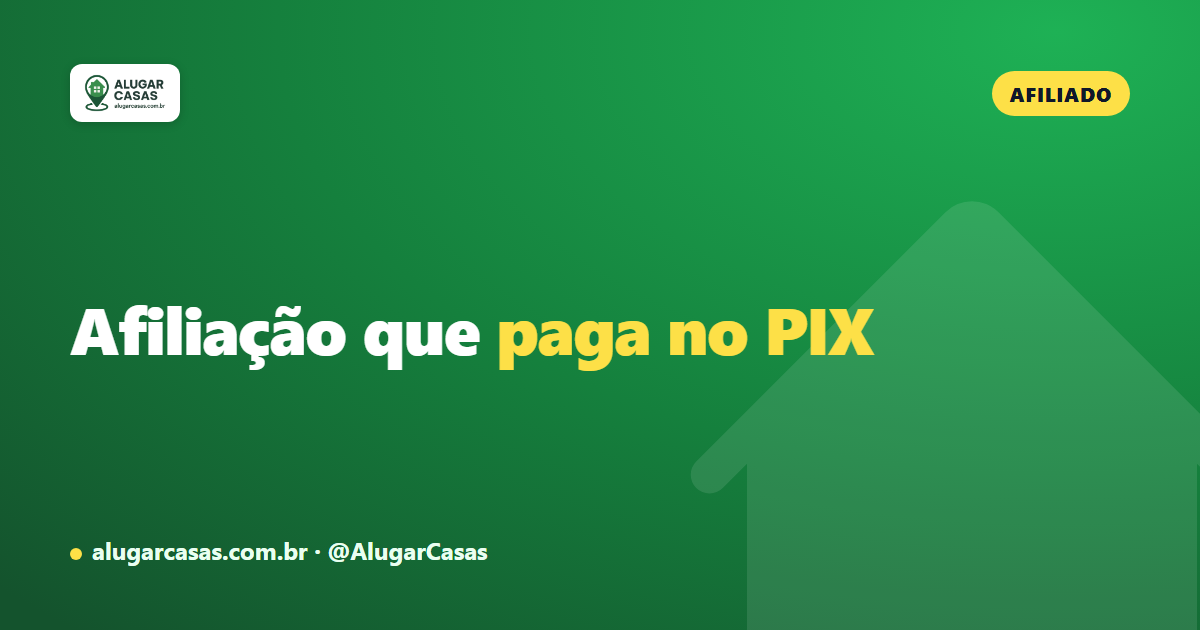 Programa de afiliados que paga no PIX: o que conferir antes de entrar