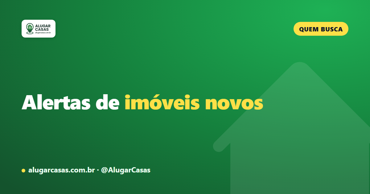 Alertas de imóveis novos: não perca o imóvel bom (favoritos e recomendações)