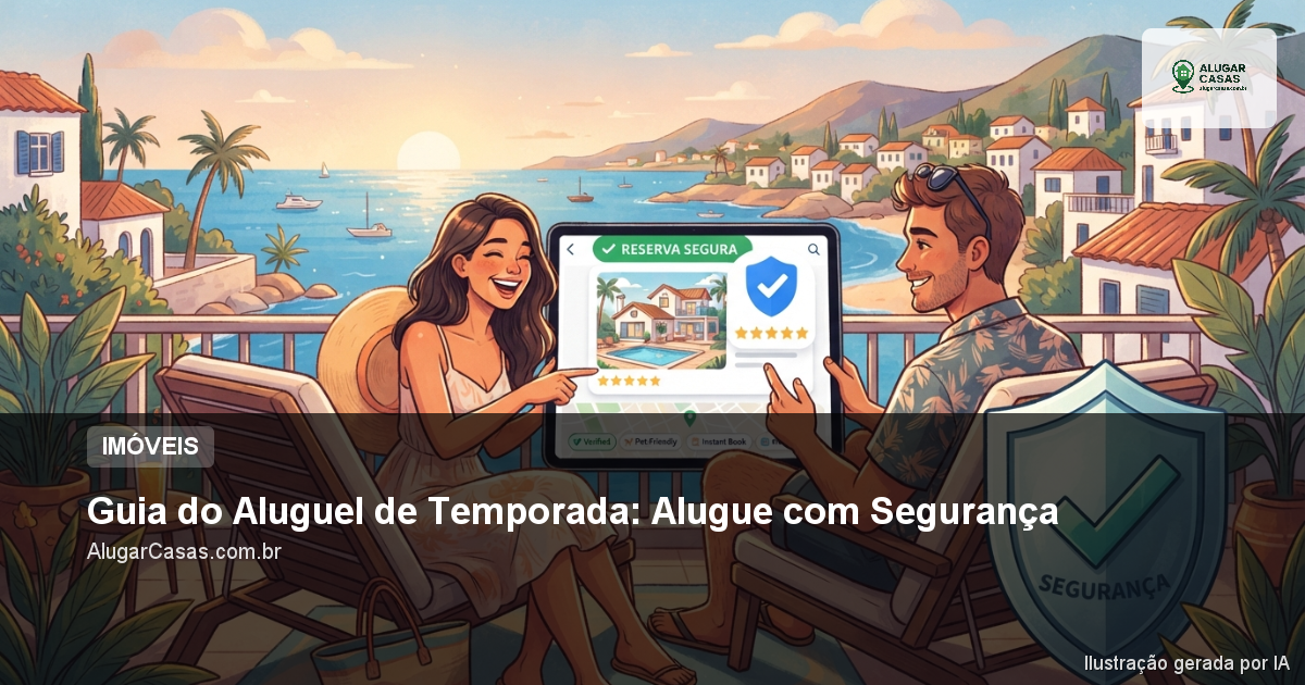 Guia do Aluguel de Temporada: Alugue com Segurança