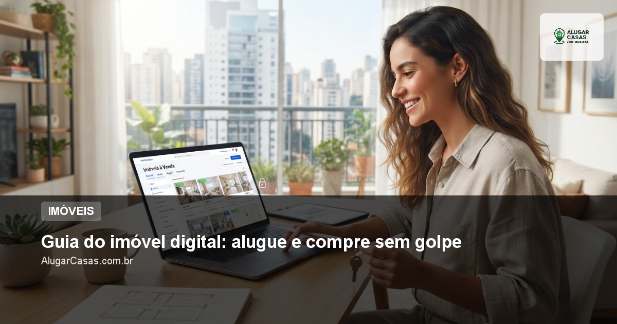 Guia do imóvel digital: alugue e compre sem golpe