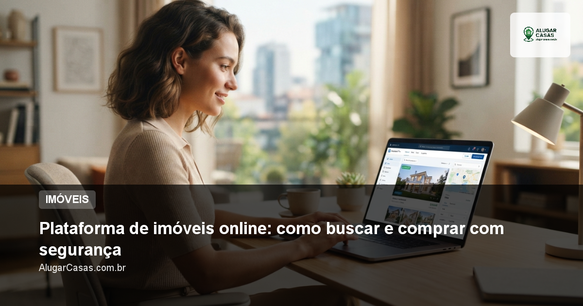 Plataforma de imóveis online: como buscar e comprar com segurança